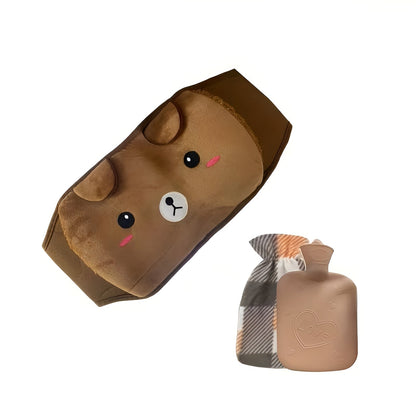 Varmtvannsflaske for Midje og Rygg – Avslappende og Lindrende Varme | Gjenbrukbar og Enkel å Bruke