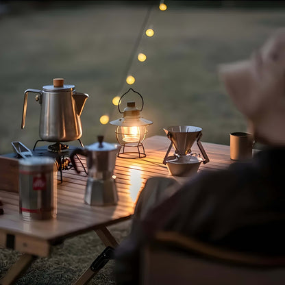 NordLys – Campinglampe i LED, Oppladbar og Bærbar