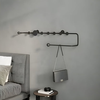 Veggkrok Med Kroker – Moderne Og Plassbesparende | Ideell For Ganger, Soverom Og Inngangsparti