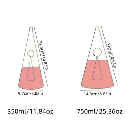 Vinkaraffel i Glass – Elegant Lufting for Fyldigere Smak | Perfekt til Hjemmebruk og Gjester