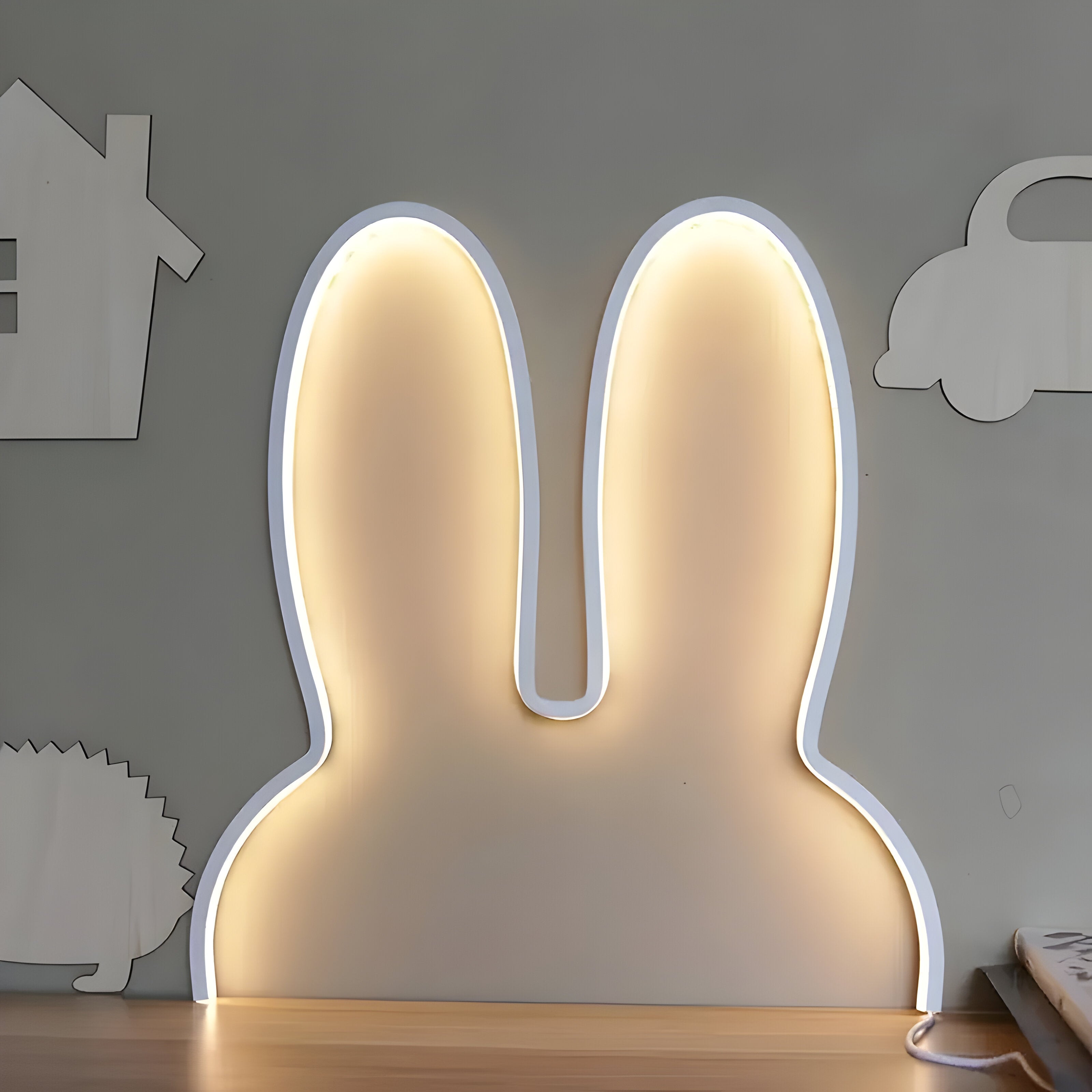 Bilde av Hovin - Dekorativ Kanin Neon LED-lys fra Velisse