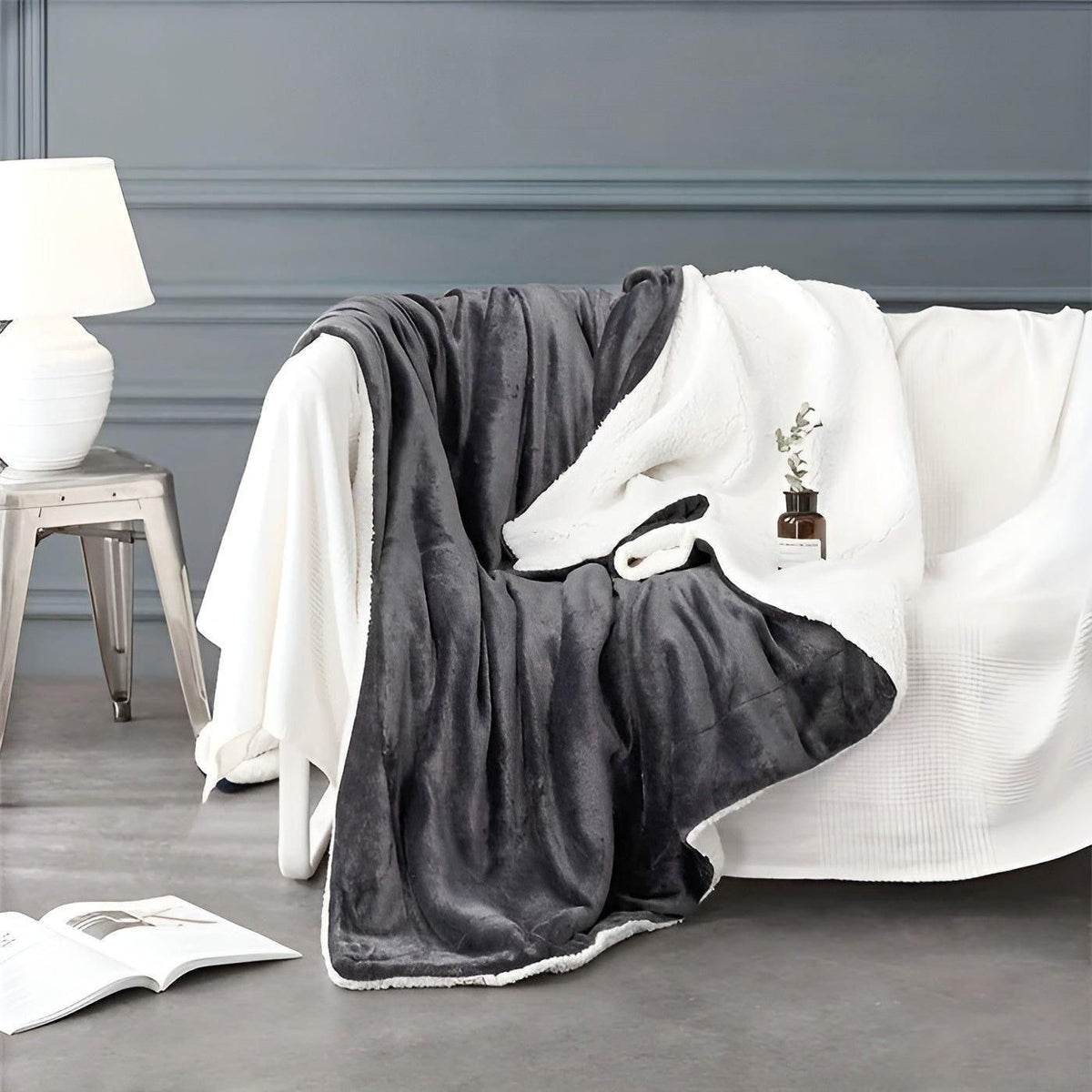 PlushWarm Pledd – Mykt Fleecepledd for Vinteren