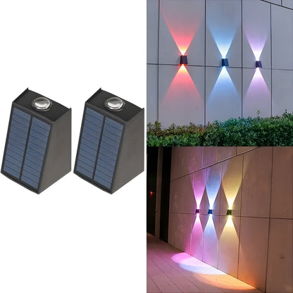 Solcelledrevet Vegglampe – Moderne Utendørsbelysning med Bevegelsessensor | Perfekt for Hage, Terrasse og Innkjørsel