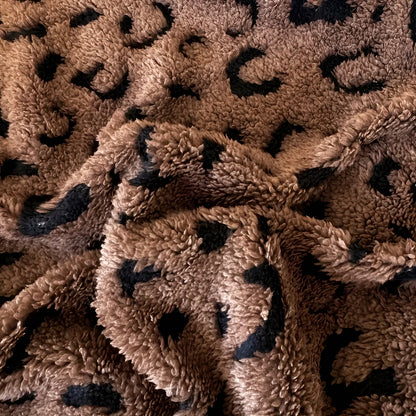 Pledd med Leopardsmønster – Mykt og Koselig | Perfekt for Sofa, Seng og Hele Året