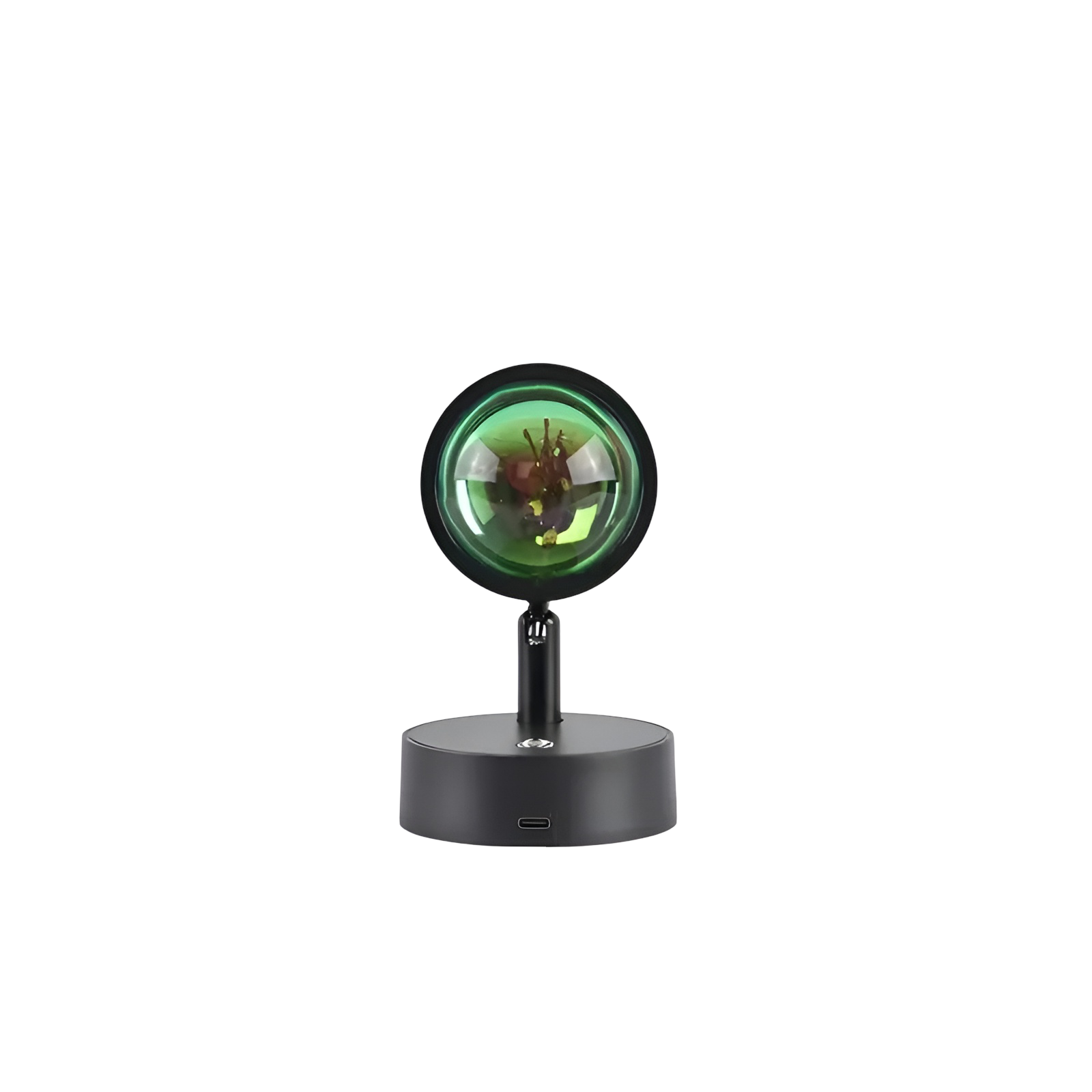 Led-vegglampe 360° Dreiebar – Stemningsfullt Lys, Dimbar | Usb-oppladbar For Hjemmebruk