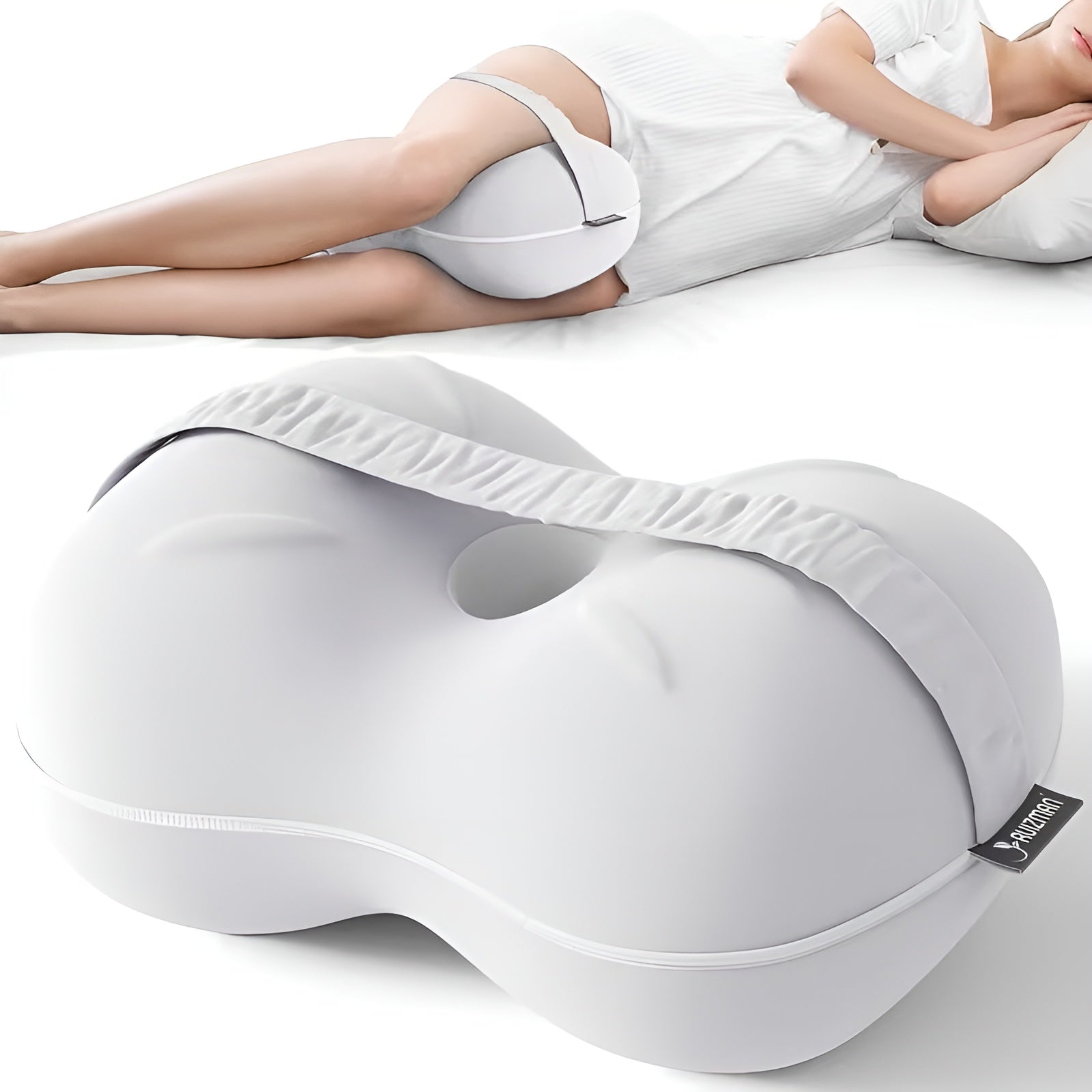 Stort Kropps- og Beinpute – Ergonomisk og Avlastende | Perfekt for Søvn og Avslapning