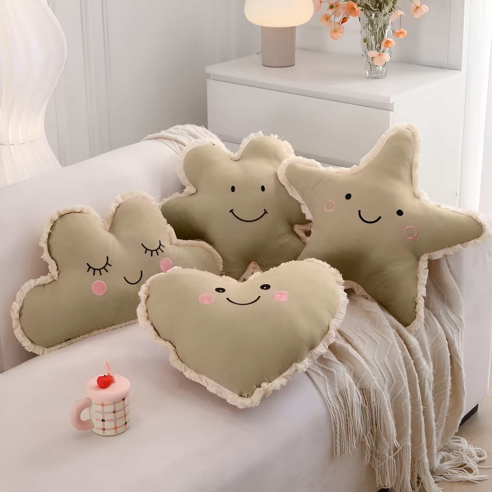 Weiche Baumwollkissen – Atmungsaktiv und Komfortabel | Perfekt für Erholsamen Schlaf