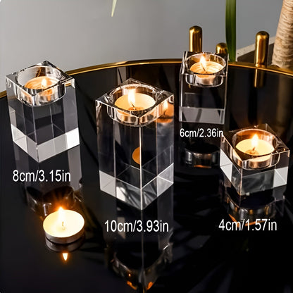 Krystall Lysestake – Elegant Og Dekorativ | Stilrent Glassdesign For Hjemmet - Lysholdere