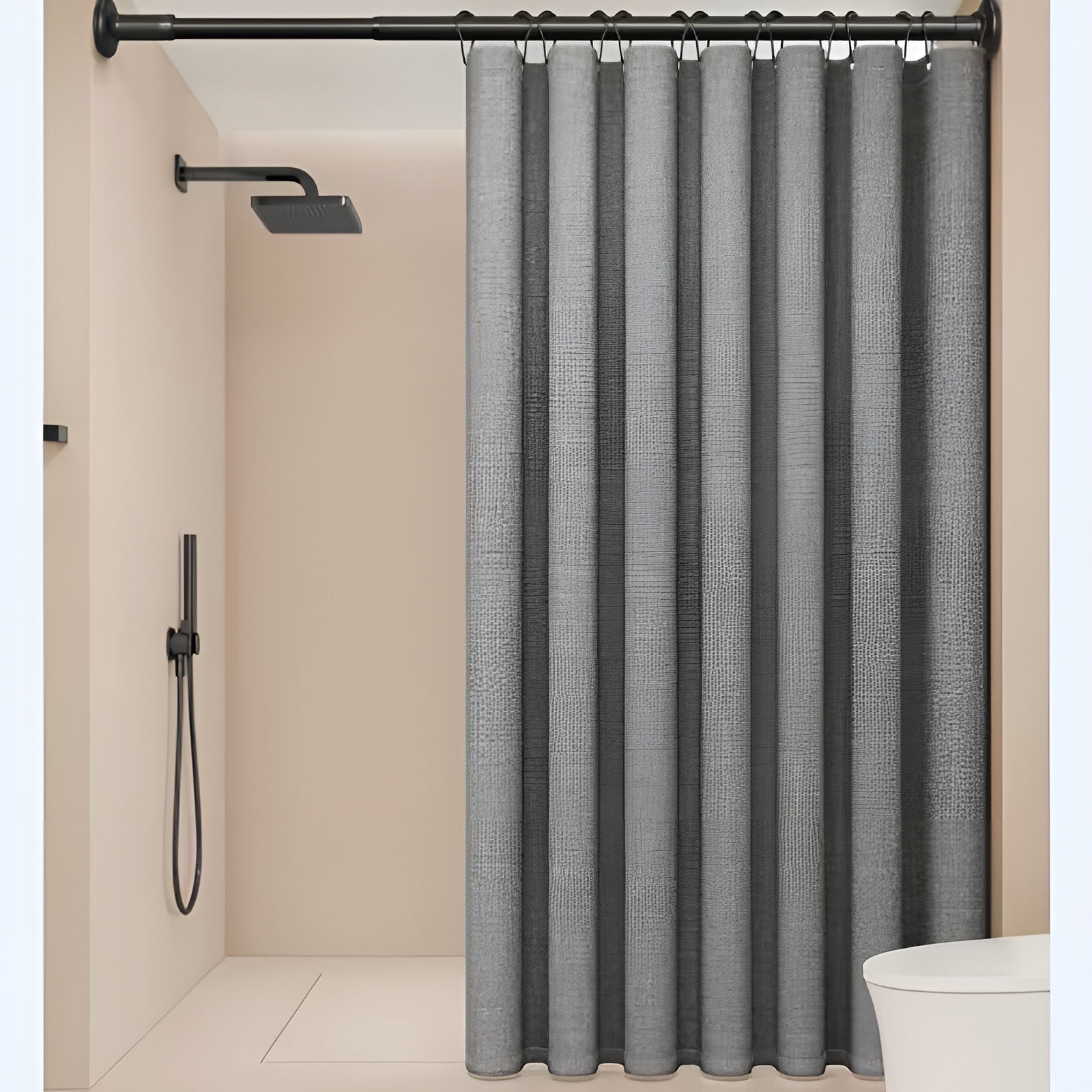 Dusjforheng i Polyester – Vannavvisende og Vaskbart | Moderne Design til Badet