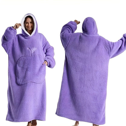 Kuschelige Hoodie-Decke – Warm, Weich und Bequem | Ideal für Kalte Wintertage