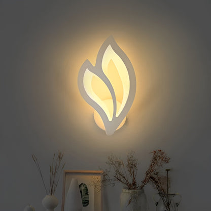 Leafglow  Moderne Led-Vegglampe –  Skandinavisk Design Og Behagelig Lys | Til Hjemmet