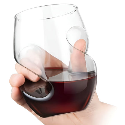 Vinglass i Borosilikatglass – Elegant Design | Perfekt for Vin og Spesielle Anledninger