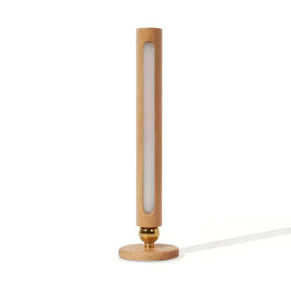 LED Vegglampe i Tre – 360° Roterbar og Oppladbar | Magnetisk med Touch-Styring