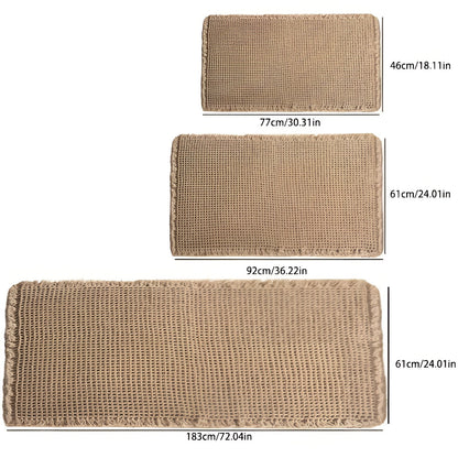 Løperteppe med Vaffelmønster – Skli­sikkert og Slitesterkt | Perfekt for Hjemmet