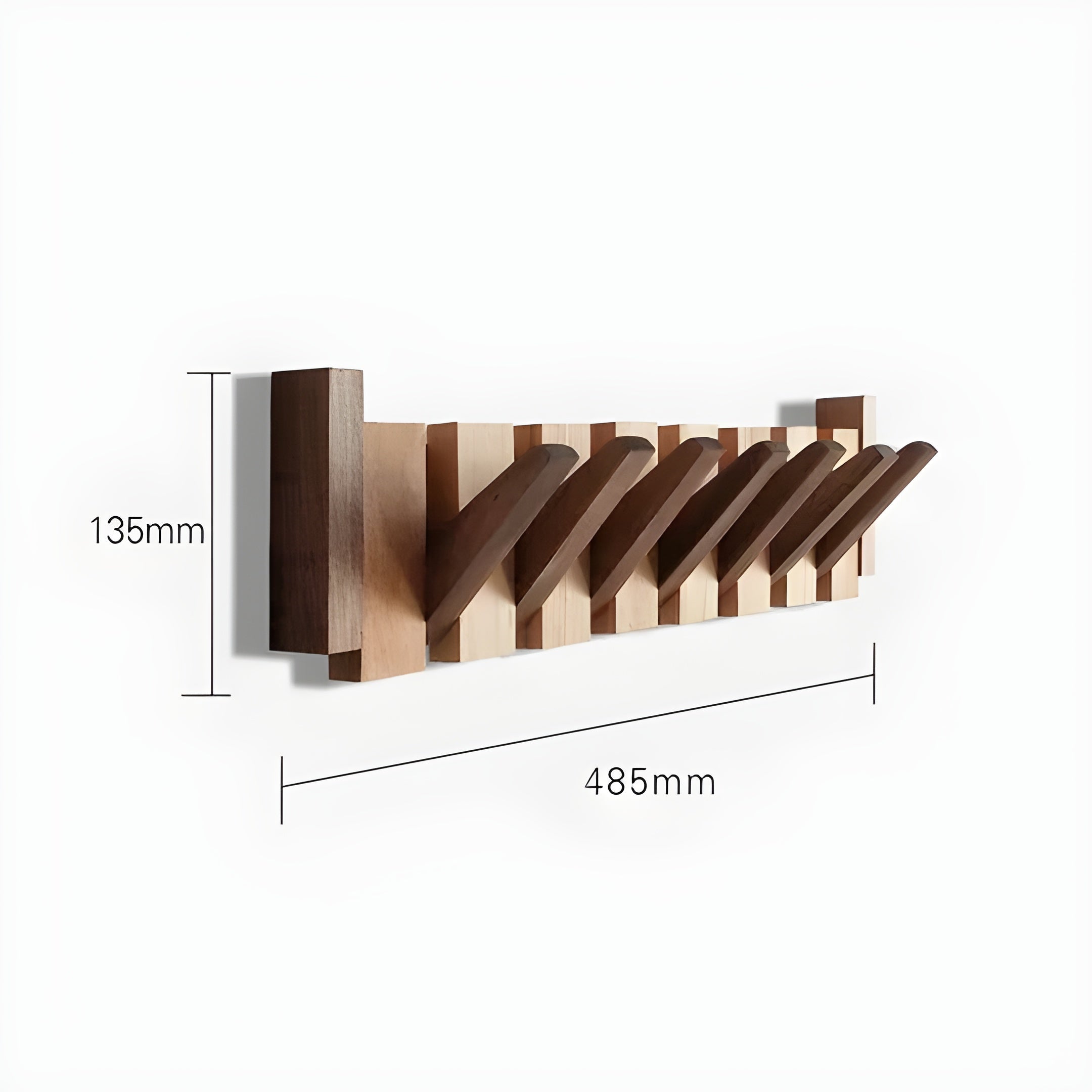 Skanto Elegant  Klesklyper I Tre Med Pianodesign – Stilig Klesklypesett