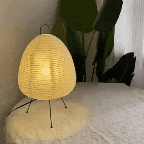 Bilde av Hikari Wabi-Sabi – Håndlaget Japansk Rispapirlampe fra Velisse