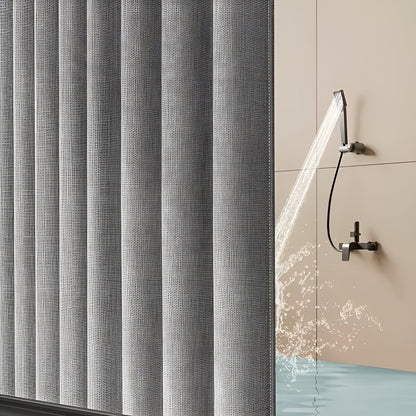 Dusjforheng i Polyester – Vannavvisende og Vaskbart | Moderne Design til Badet