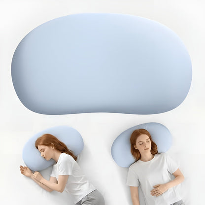 Cloud Ergonomisk Nakkepute – Pustende Og Kjølig | Perfekt For De Som Sover På Siden Eller På Magen, Egnet For Bruk Hele Året