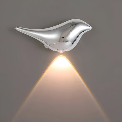 Vegglampe i fugledesign – Med bevegelsessensor | Justerbar lysfarge og lysstyrke