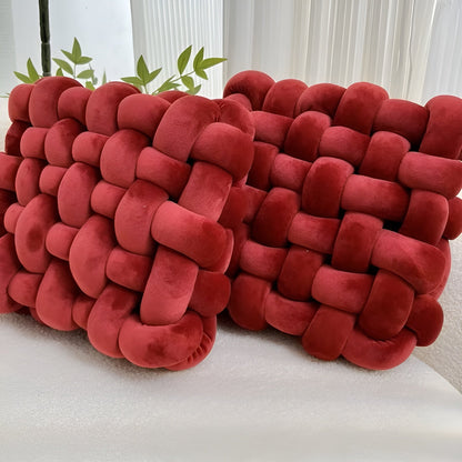 Knutedekorputer i 2-pakning – Myke og Dekorative | Perfekt for Sofa, Seng og Stue