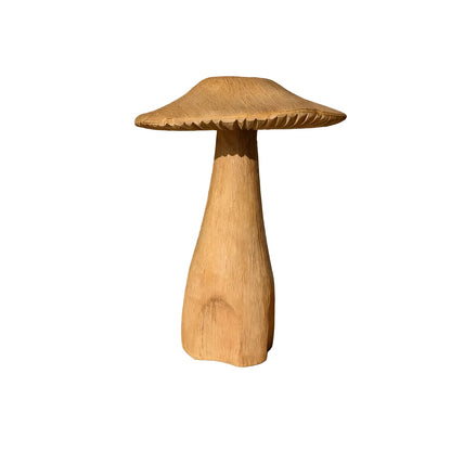 Vintage Pilz Dekofigur – Rustikale Tischdeko im Landhausstil | Perfekt für Café und Geschenkideen - Figurer
