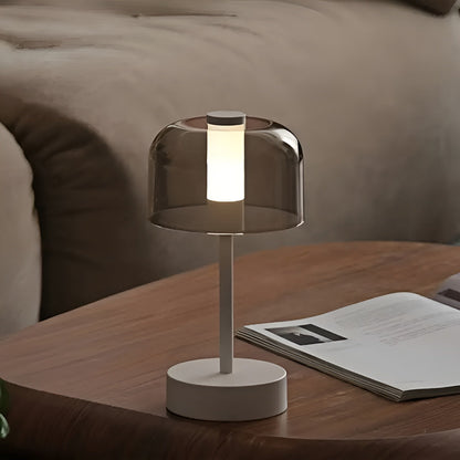 Vintage Tischlampe – Dekoratives LED-Licht mit Augenschutz | USB Wiederaufladbar, Perfekt für Schlafzimmer & Büro