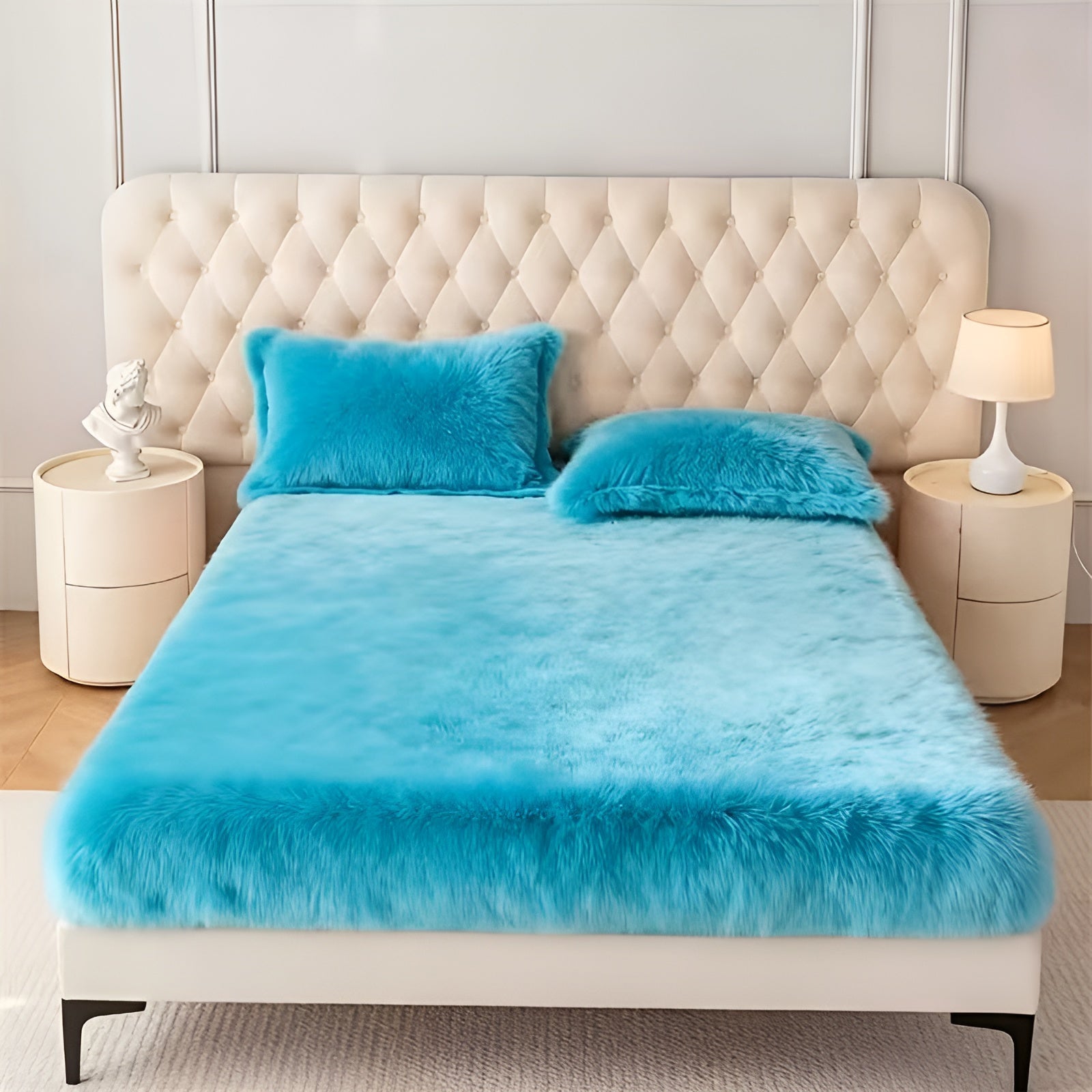 Plysj-Srammelaken-Sett For Vinteren – Ultramyk Og Luftig  | Koselig For Kalde Netter