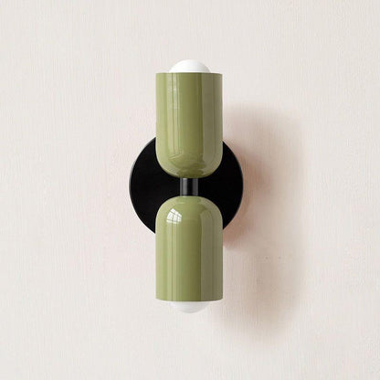 Wabi Duo minimalistisk moderne LED-vegglampe med to armer