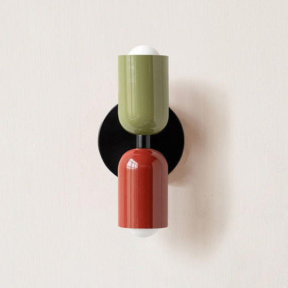 Wabi Duo minimalistisk moderne LED-vegglampe med to armer