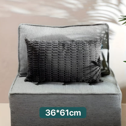 Kordpute i boho-stil – Myk og koselig | Perfekt for Sofa og Stue