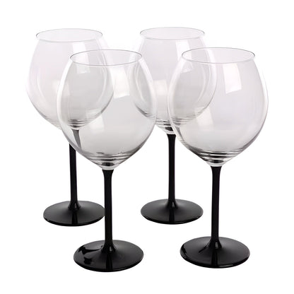 Onyx Vinglass, Sett Med 4 – Elegante Glass Til Rødvin Og Hvitvin