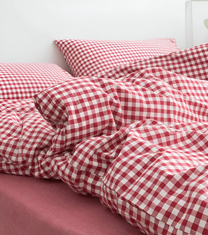 Bilde av Tundrik – Bomull Gingham Dynesett fra Velisse