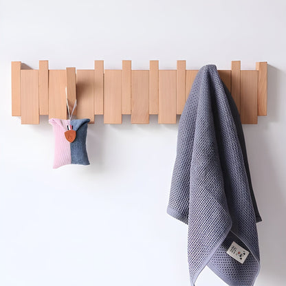 Luksuriøs Garderobe I Tre I Pianodesign – Håndlaget Garderobe For Veggmontering