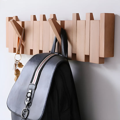 Luksuriøs Garderobe I Tre I Pianodesign – Håndlaget Garderobe For Veggmontering