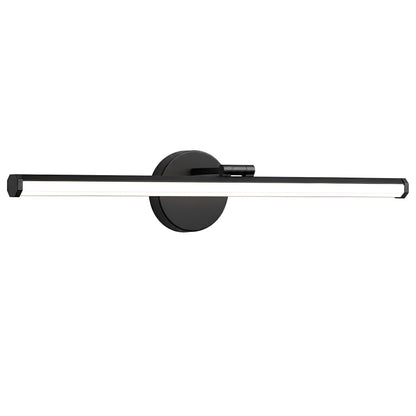 Kant LED Vegglampe – Minimalistisk Metalldesign | Svart eller Hvit, For Innendørsbruk og Bad
