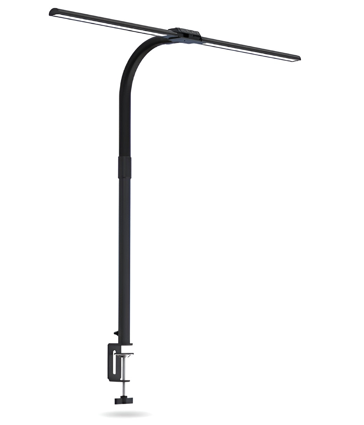 Led-skrivebordslampe Med Dobbel Lampe – Moderne Og Stilig For Kontoret