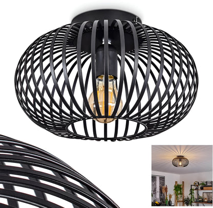 Industriell Taklampe – Dekorativ Lyktestil | Perfekt for Gang, Balkong, Stue og Spisestue