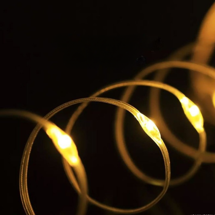 Detalj av vanntett LED-kabel med integrerte lys
