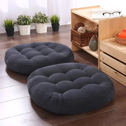 Japansk Gulvpute Med Ekstra Tykk Polstring – Futon-sittepute Til Stuen Og Meditasjon