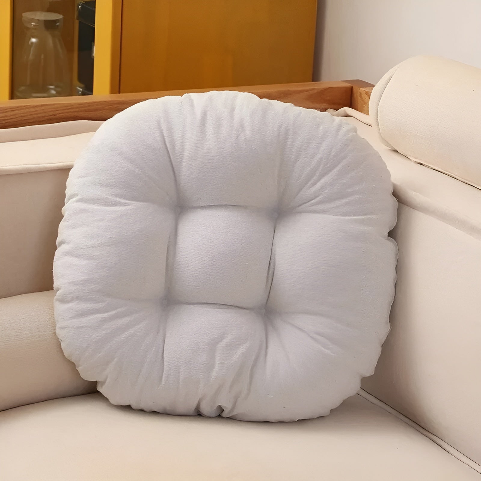 Japansk Gulvpute Med Ekstra Tykk Polstring – Futon-sittepute Til Stuen Og Meditasjon