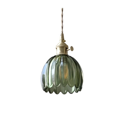 Pendellampe Med Blomsterglass - Japansk Design For Koselige Rom