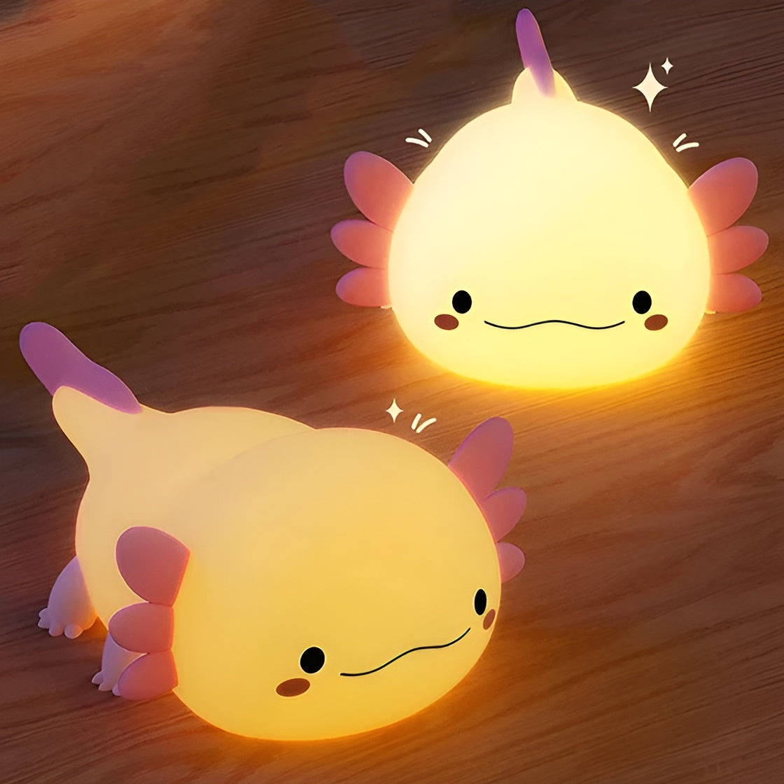 Nattlampe til Barnerom – Mykt Rosa Lys | Perfekt for Jenteværelse