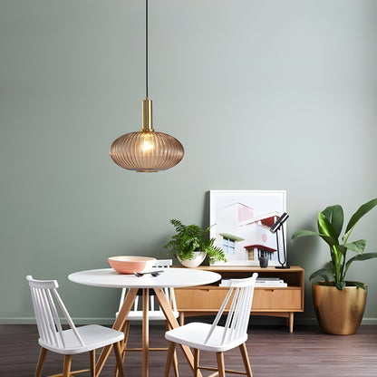 Bilde av Sivren – Fargerik Vintage Hengelampe i Glass fra Velisse