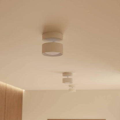 Monteringsdetalj for sylindrisk LED tak- og vegglampe