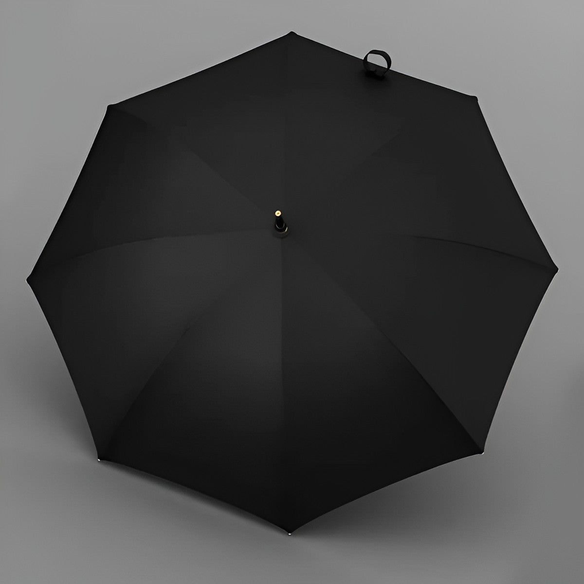 Lang Paraply Skinnhåndtak – 121 cm Skjerm | Klassisk Design for Regnfulle Dager