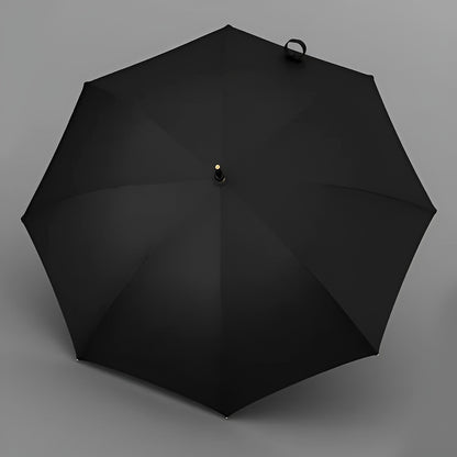 Lang Paraply Skinnhåndtak – 121 cm Skjerm | Klassisk Design for Regnfulle Dager