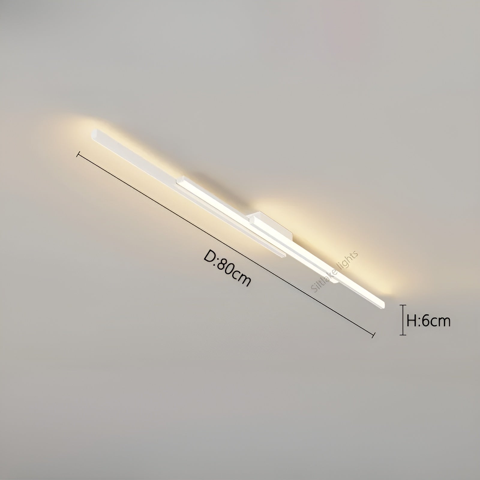 Lang LED-taklampe – Slankt og Stilrent Design | Perfekt Belysning for Gang, Trapper og Soverom