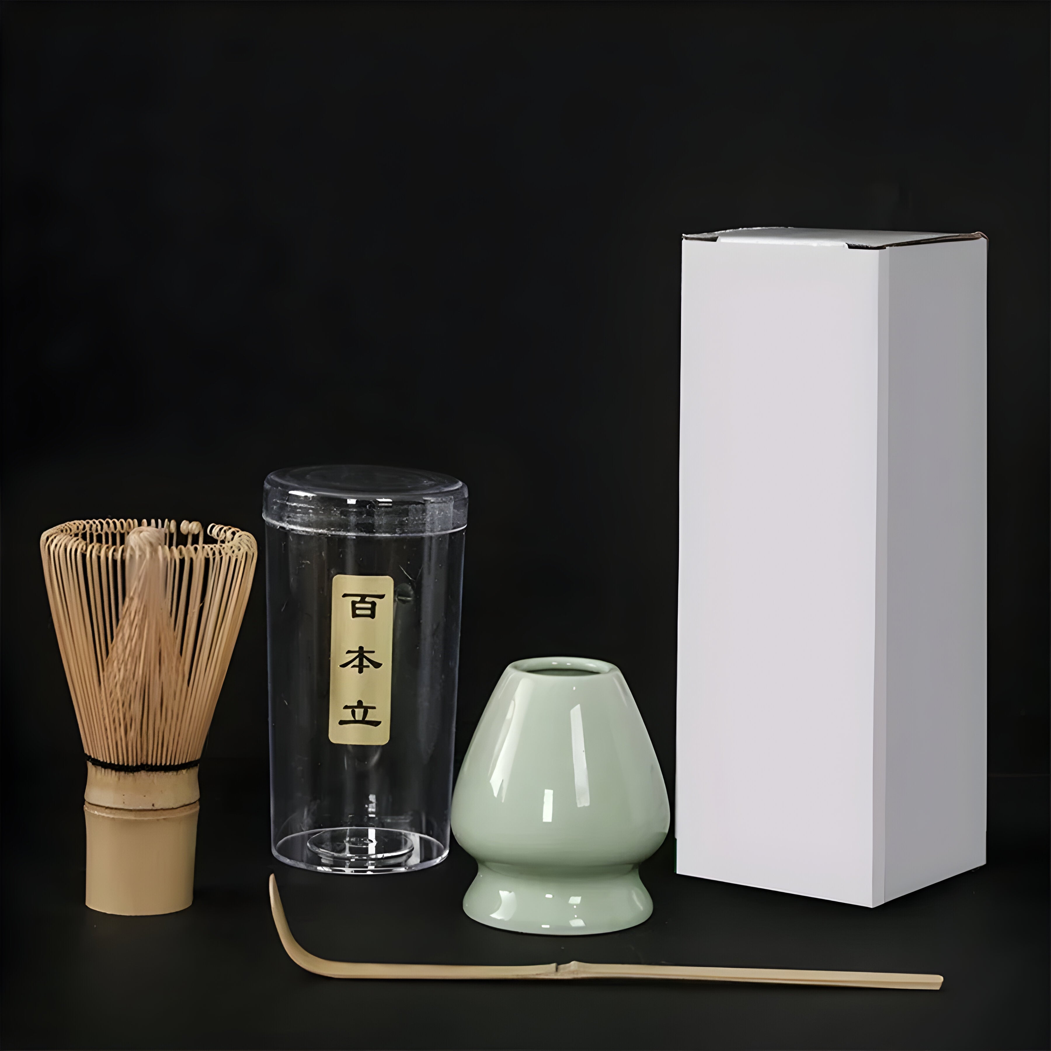 Matcha keramikksett - Tradisjonelt Matchatilbehør (3 deler)