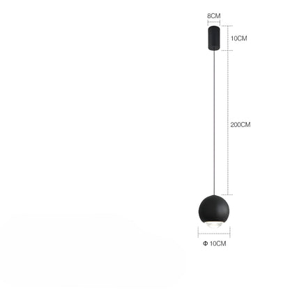 Moderne LED-pendel – Skandinavisk og Stilrent | Perfekt for Soverom, Kjøkken og Kontor