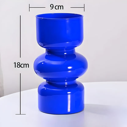 Glass Hydroponisk Vase – Retro Blomsterpotte for Hjemmeinnredning